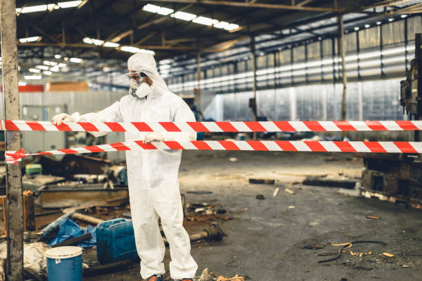 Professional Hoarding Cleanup technician working in Alvord, IA